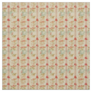 Tela Tiras Rosas de época con elegancia antigua