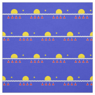 Tela Tlicho Flag Fabric Tlicho Nation Textiles