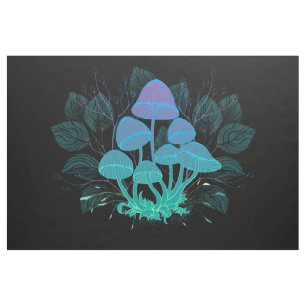 Tela Toadstools en Bushes