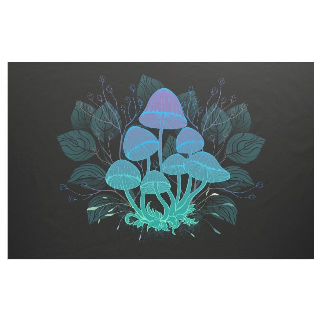 Tela Toadstools en Bushes (Yarda)