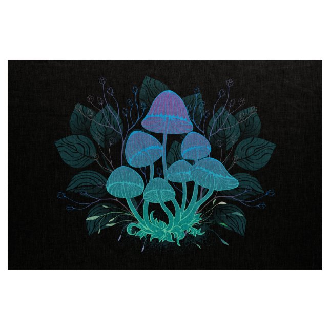Tela Toadstools en Bushes (Yarda)
