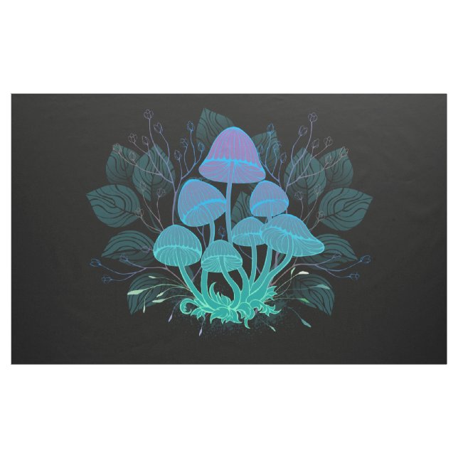 Tela Toadstools en Bushes (Yarda)