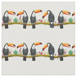 Tela Toco Tropical Toucan Talk Fabric