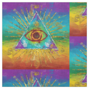 Tela Todo el ojo que ve de dios - arte incompleto