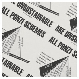 Tela Todos Los Esquemas Ponzi Son Insostenibles (Humor 