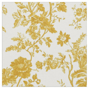 Tela Toile de Flor de Mostaza