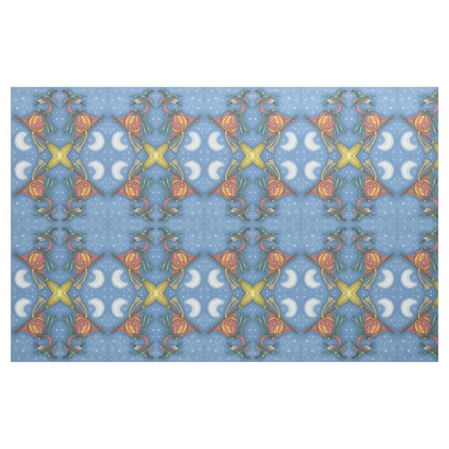 Tela TOMA DE FLAMINGO ROSA, HALLOWEB FABRIC Mirror ("Cuarto gordo" (fat quarter))