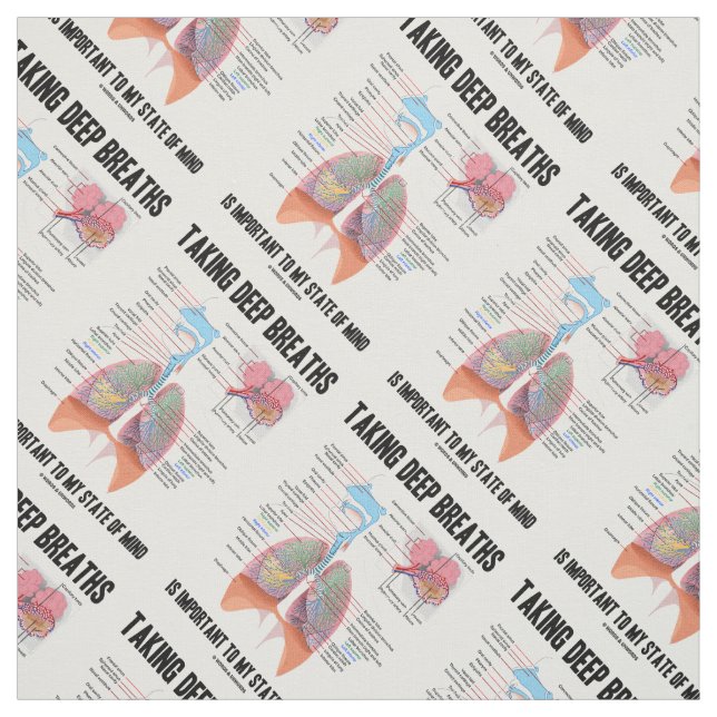 Tela Tomar Respiraciones Profundas Es Importante Para M (Retal)