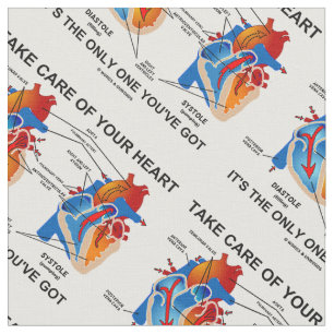 Tela Tome el cuidado de su corazón que es solamente un