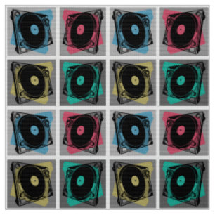 Tela Tornamesas de Arte Pop Retro