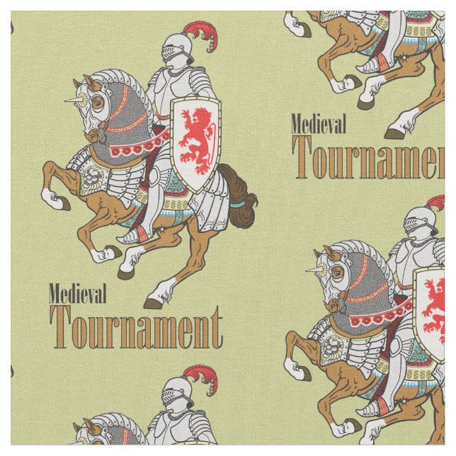 Tela Torneo Medieval (De cerca)