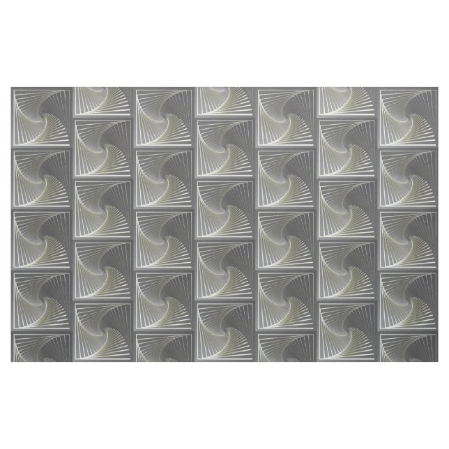 Tela torrente amarillo gris ("Cuarto gordo" (fat quarter))