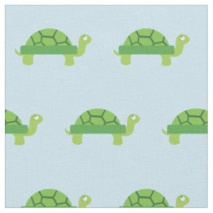 Tela Tortuga Cuta Niño Nursera Luz Azul Tortuga