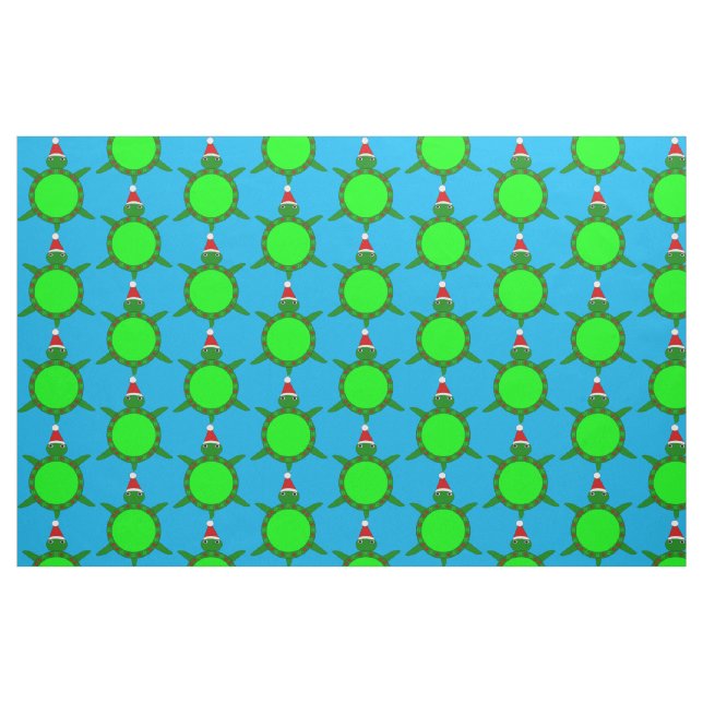 Tela Tortuga de Navidades cortos con caparazón de flore ("Cuarto gordo" (fat quarter))
