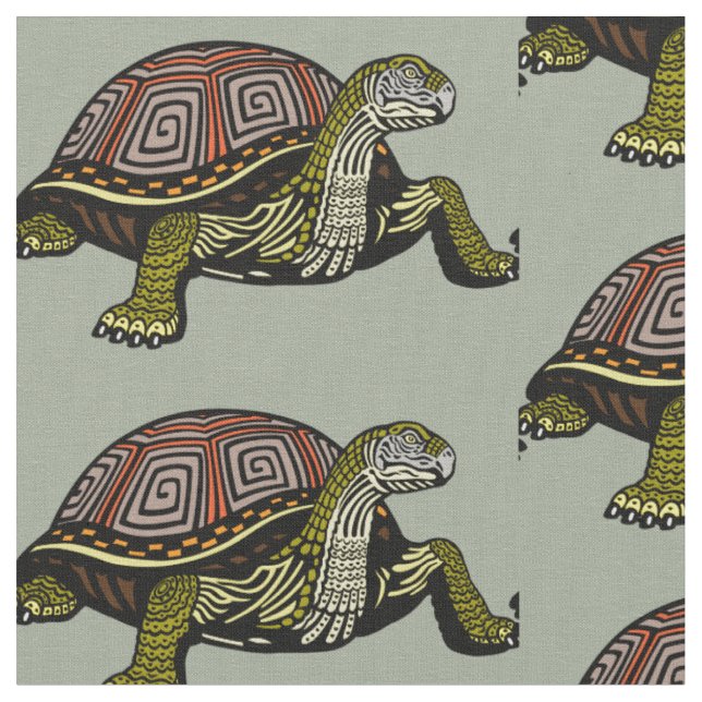 Tela Tortuga gigante (De cerca)