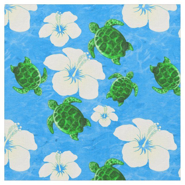 Tela Tortugas de mar verde hawaianas (De cerca)