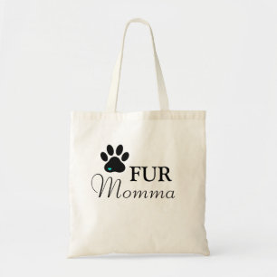 Tela Tote de Momma de la piel - bolso del perro - bolso