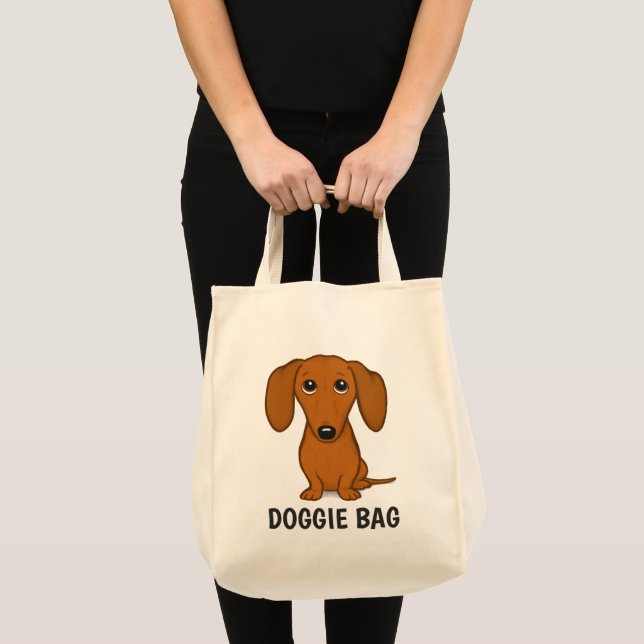 Tela Tote lindo del bolso de perrito del perrito del (Anverso (producto))