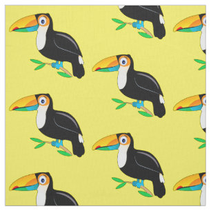 Tela Toucan tropical