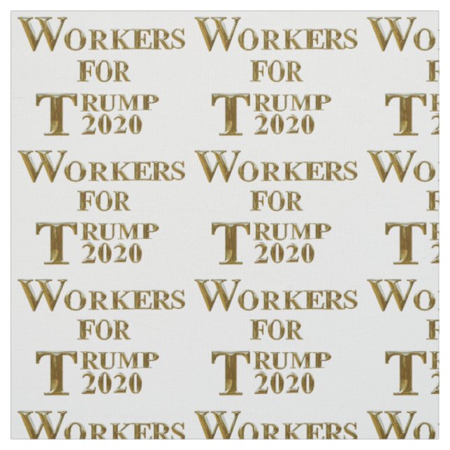 TELA TRABAJADORES PARA TRUMP (Retal)