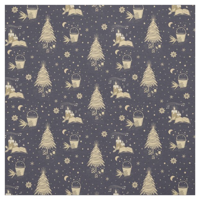 Tela Tradiciones de navidades (Retal)