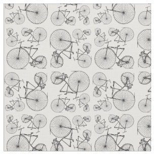 Tela Trama de bicicletas clásicas retro