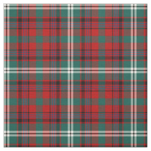 Tela Trama de Maguire Tartan Rojo Irlandés