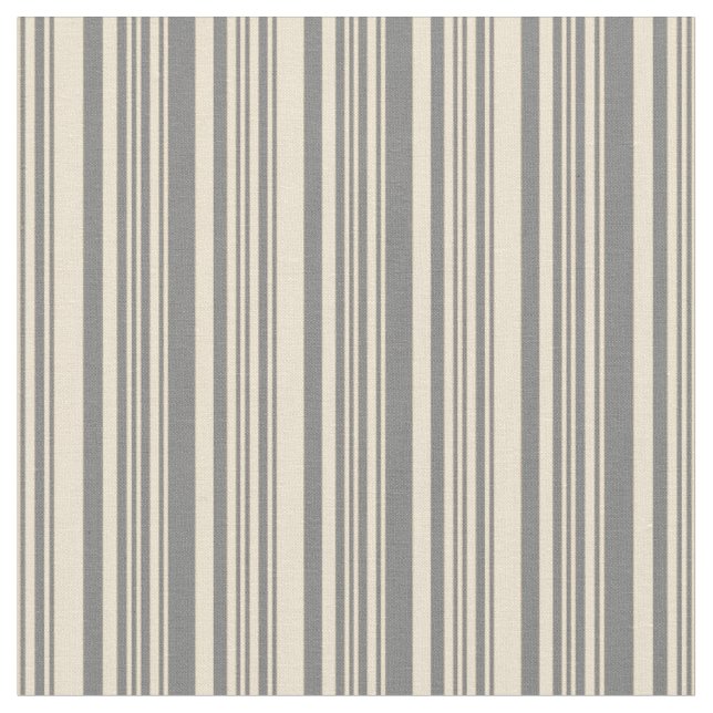 Tela Trazos de color gris y beige (De cerca)