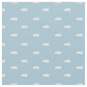 Tela Trazos minimalistas blancos sobre azul pastel