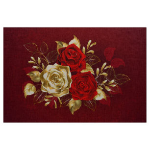 Tela Tres Rosas Joyas