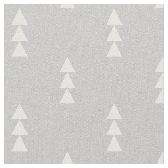 Tela Triángulos apilados de gris (De cerca)