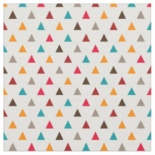 Tela - Triángulos de varios colores