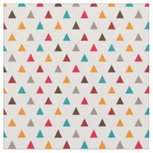 Tela - Triángulos Multicolores