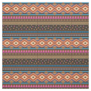 Tela tribal de la impresión del estilo del