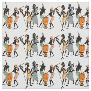 Tela tribal nativa africana del diseño