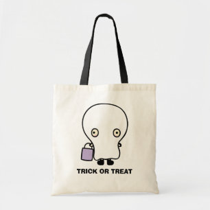 Tela Trick de Halloween o bolso de golosinas