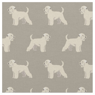Tela trigo liso perros terribles taupe