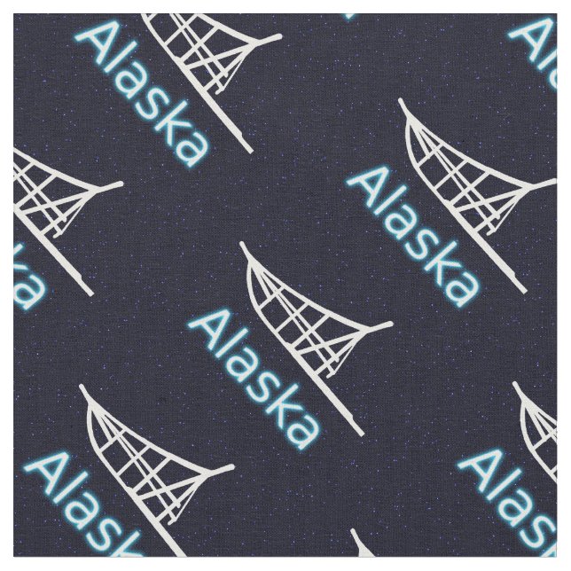 Tela Trineo de perros (De cerca)