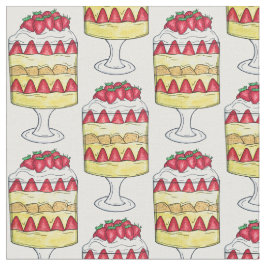 Tela Triple inglesa Fruit Custard Postre comida británi