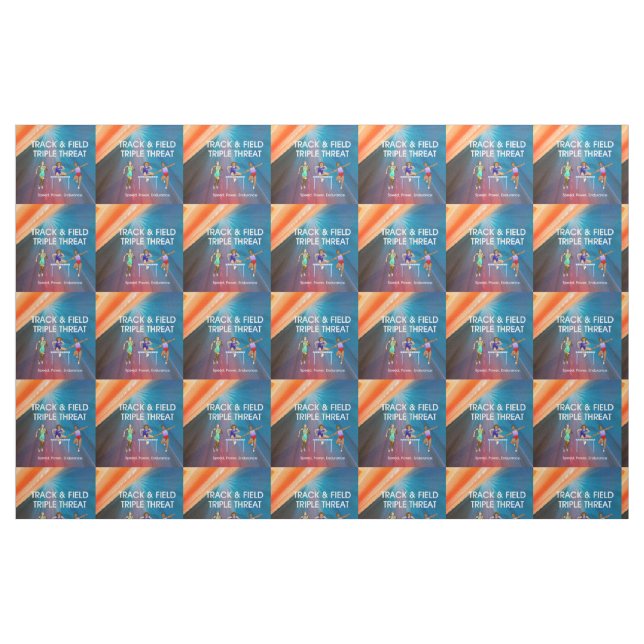 Tela Triple SUPERIOR de la pista ("Cuarto gordo" (fat quarter))