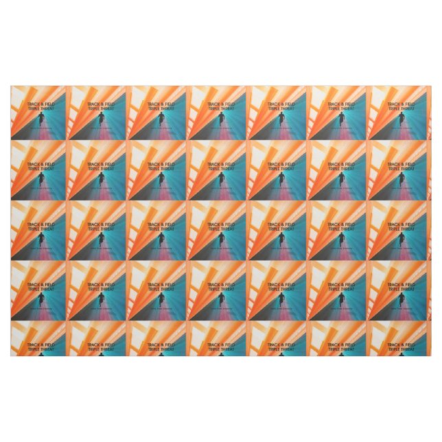 Tela Triple SUPERIOR del atletismo ("Cuarto gordo" (fat quarter))