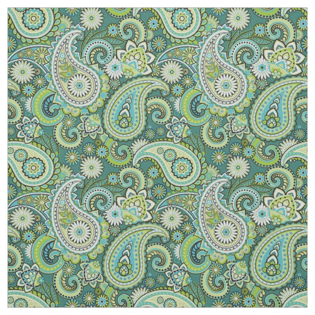 Tela Trippy Hippy Retro Paisley (Retal)