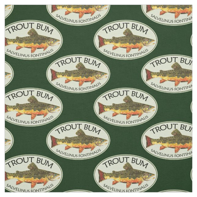 Tela TROUT BUM Fly Fisherman's (Retal)