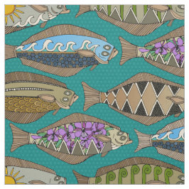 Tela Trullo de Alaska del halibut