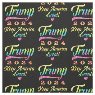 Tela Trump 2024: El tinte de los lazos del arcoiris man