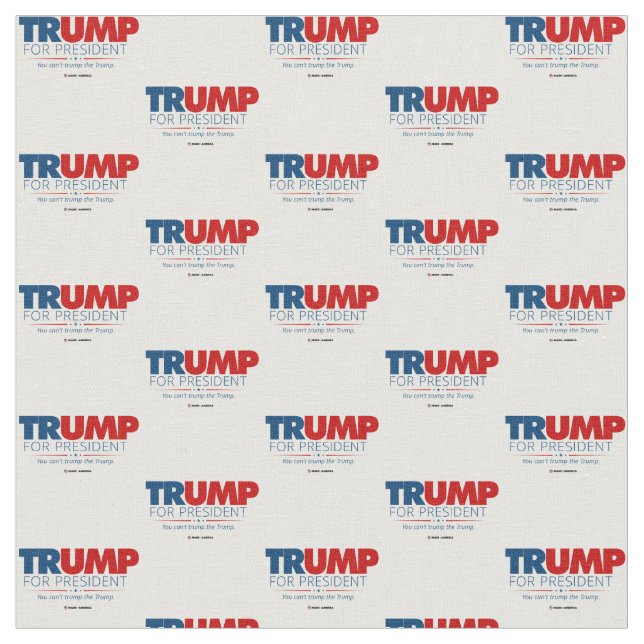 Tela Trump para las elecciones presidenciales 2020 (De cerca)