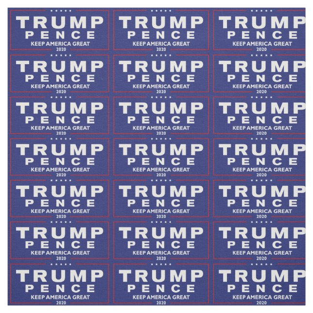 Tela Trump y Pence Mantienen a Estados Unidos Grande 20 (Retal)