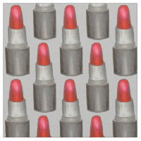 Tubos de lápiz labial rojo gris cosméticos maquill