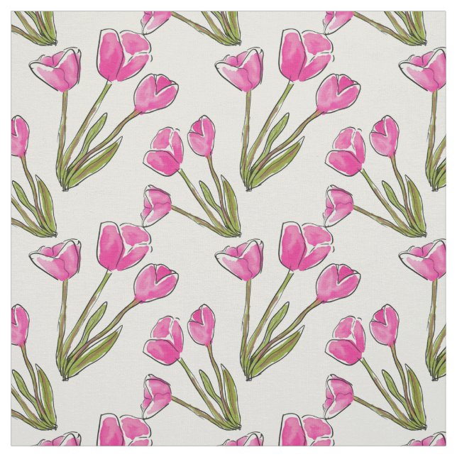 Tela Tulip Fabric (Retal)