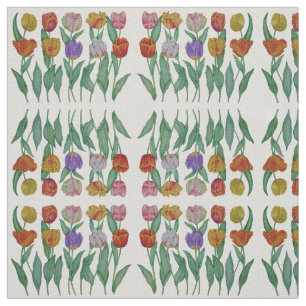 Tela Tulipanes de la primavera